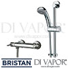 Bristan Design Utility Lever Bar Shower Valve Riser Kit Spare Parts